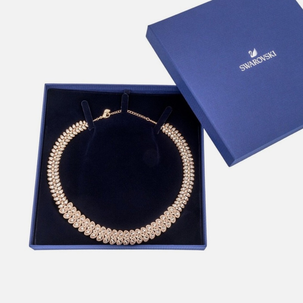 Swarovski Baron Necklace and earrings
